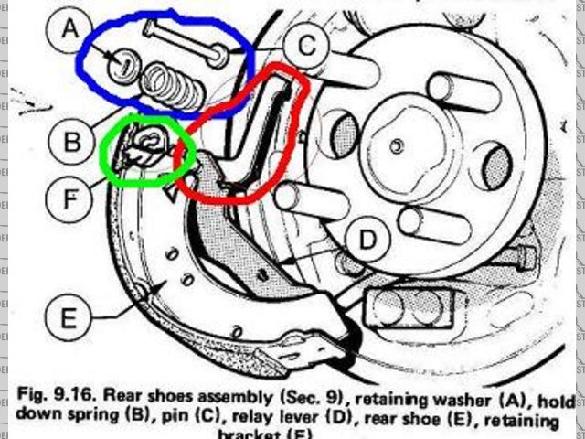 Drum Brake Diagram 2